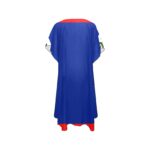 Belize Flag Mid-Length Chiffon Cover Up