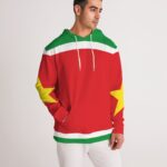 Guadeloupe Flag Men's Hoodie