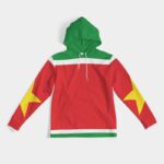 Guadeloupe Flag Men's Hoodie