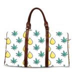 Weed and Tings Travel Bag (Brown)