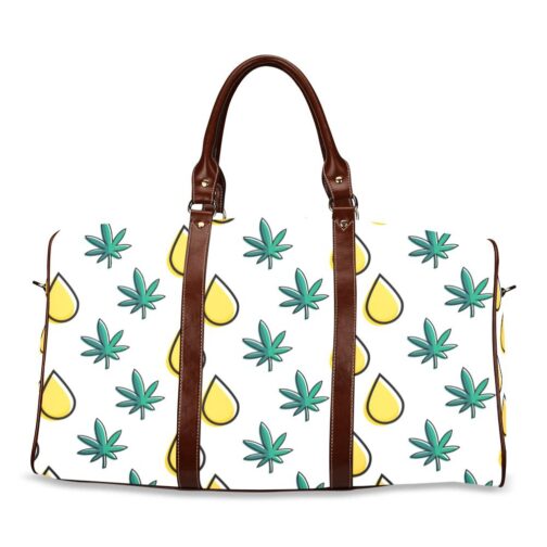 Weed and Tings Travel Bag (Brown)