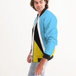 Saint Lucia Flag Men's Bomber Jacket