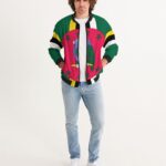 Dominica Flag Men's Bomber Jacket