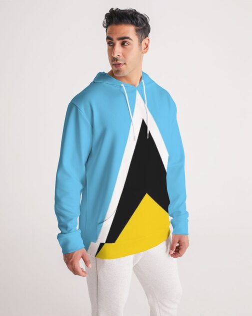 Saint Lucia Mens Hoodie