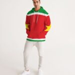 Guadeloupe Flag Men's Hoodie
