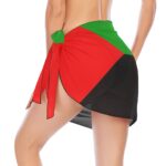 Martinique Flag Women’s Beach Sarong Wrap