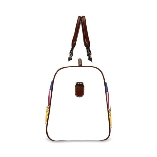 US Virgin Island Flag Travel Bag (Brown)