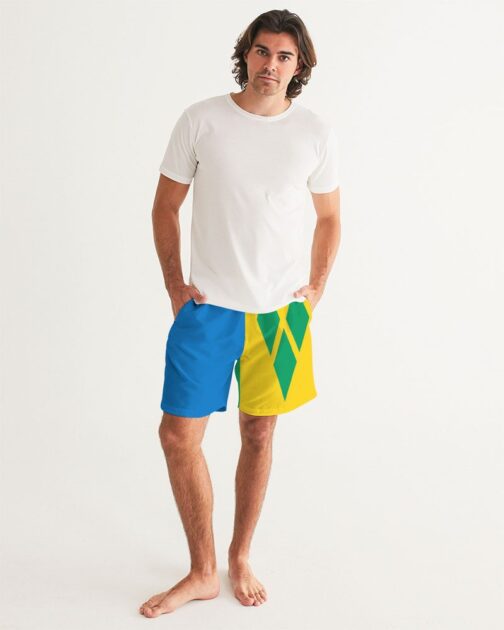 Saint Vincent and the Grenadines Flag Swim Trunks