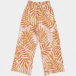 Layered Palms Women’s High-Rise Wide Leg Pants