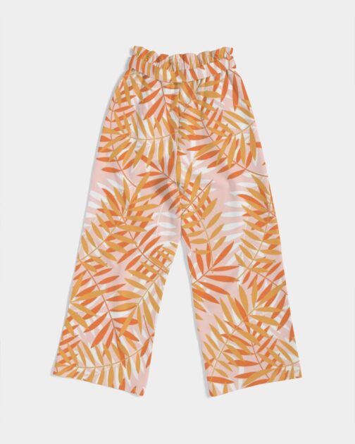 Layered Palms Women’s High-Rise Wide Leg Pants