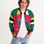 Dominica Flag Men's Bomber Jacket