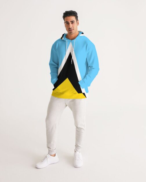 Saint Lucia Mens Hoodie