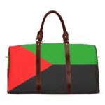 Martinique flag Travel Bag (Brown)