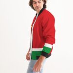 Guadeloupe Flag Men's Bomber Jacket