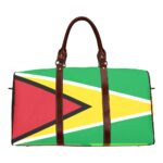 Guyana Flag Travel Bag (Brown)