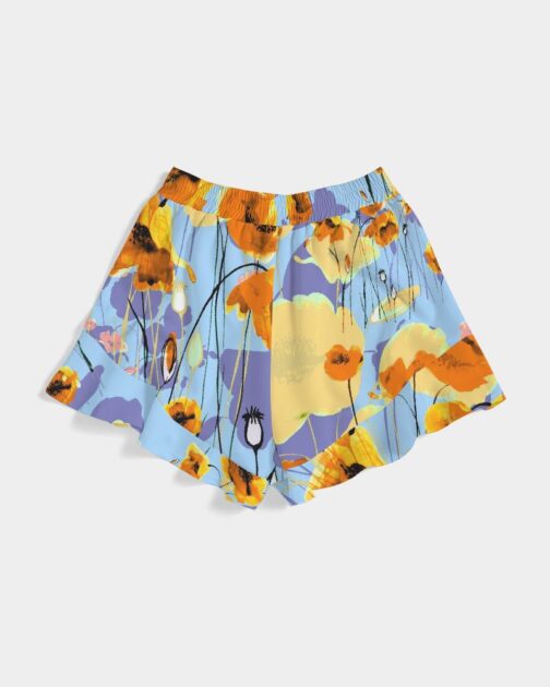 Summer Flowers Women’s Ruffle Shorts