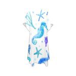 Ocean Seahorse Mid-Length Chiffon Cover Up