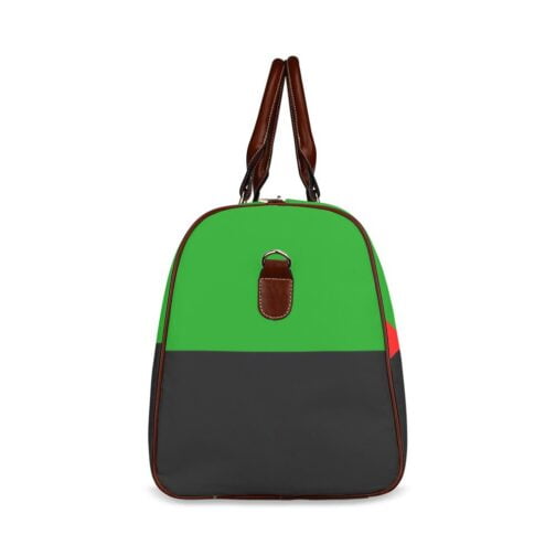 Martinique flag Travel Bag (Brown)
