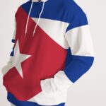 Cuba Flag Men's Hoodie