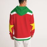 Guadeloupe Flag Men's Hoodie