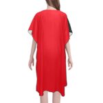 Trinidad and Tobago Flag Back Print Mid-Length Chiffon Cover Up