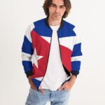 Cuba Flag Men's Bomber Jacket