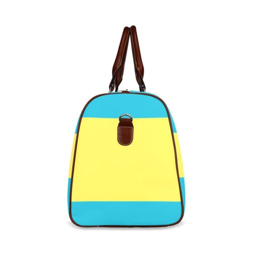 The Bahamas Flag Travel Bag (Brown)