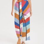 Rainbow Women’s High-Rise Wide Leg Pants