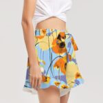 Summer Flowers Women’s Ruffle Shorts