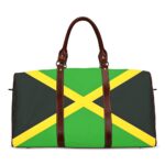 Jamaica Flag Travel Bag (Brown)