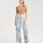 Qing Dynasty Women’s High-Rise Wide Leg Pants