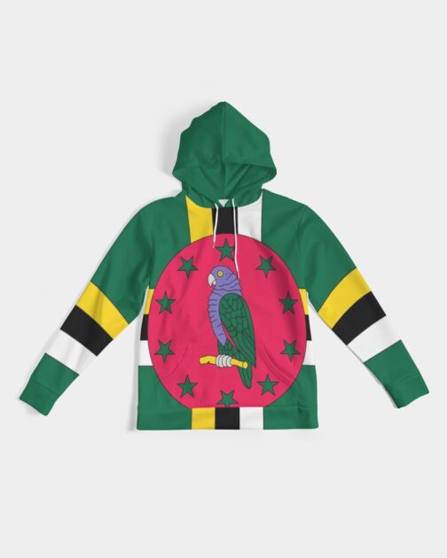 Dominica Flag Men's Hoodie