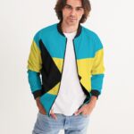 The Bahamas Flag Men's Bomber Jacket