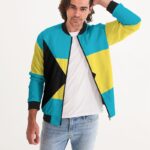The Bahamas Flag Men's Bomber Jacket