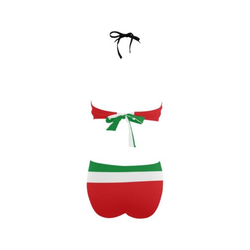 Guadeloupe Flag Women’s Fringe One Piece Swimsuit