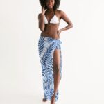Layered Plams Swim Cover Up