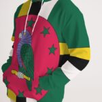 Dominica Flag Men's Hoodie