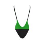 Martinique Flag Backless High Cut Swimsuit