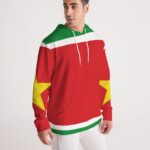 Guadeloupe Flag Men's Hoodie