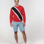 Trinidad And Tobago Flag Men’s Classic French Terry Crewneck Pullover