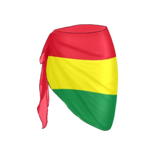Rasta Flag Women’s Beach Sarong Wrap