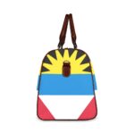 Antigua and Barbuda Flag Travel Bag (Brown)