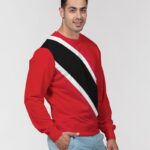 Trinidad And Tobago Flag Men’s Classic French Terry Crewneck Pullover