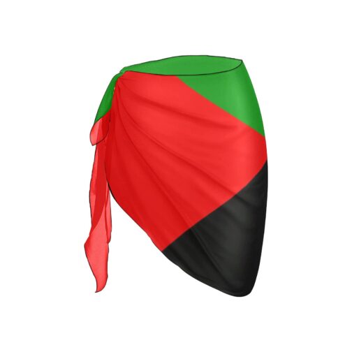Martinique Flag Women’s Beach Sarong Wrap