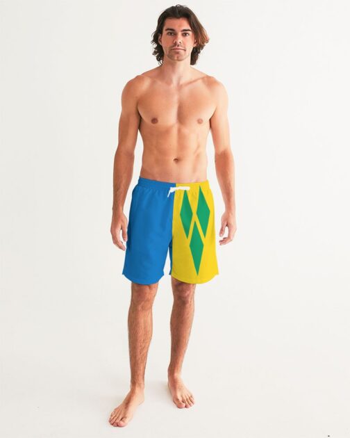 Saint Vincent and the Grenadines Flag Swim Trunks
