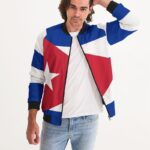 Cuba Flag Men's Bomber Jacket