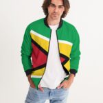 Guyana Flag Men's Bomber Jacket
