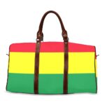 Rasta Flag Travel Bag (Brown)