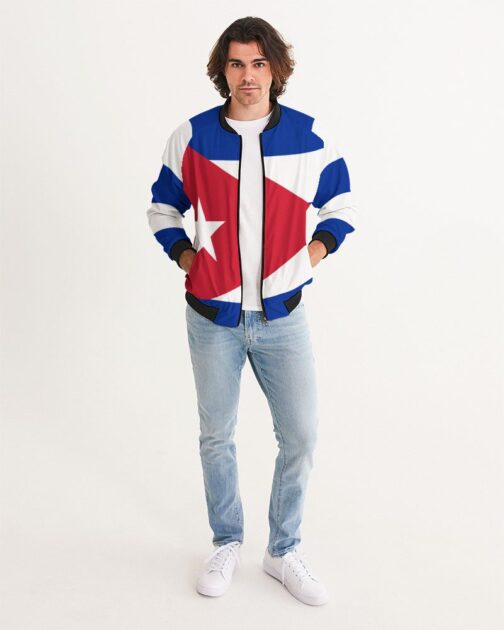 Cuba Flag Men's Bomber Jacket