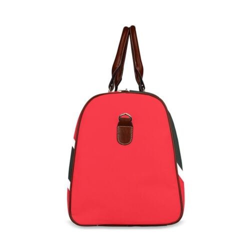 Trinidad and Tobago Flag Travel Bag (Brown)